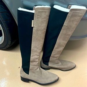 Never worn, Beautiful, stylish & comfortable boots sit just below the knee.